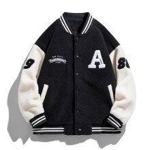 Embroidered "A" Cashmere Jacket